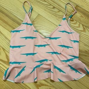 Kortni Jeane size small alligator top